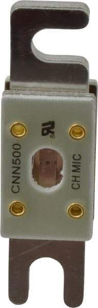 Ferraz Shawmut - 500 Amp Visible Link Flat Forklift & Truck Fuse - 125VAC, 48VDC, 3.18" Long x 0.75" Wide, Littelfuse CNN500, Bussman ANN500, Ferraz Shawmut CNN500 - Industrial Tool & Supply