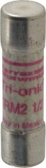 Ferraz Shawmut - 250 VAC, 2.5 Amp, Time Delay General Purpose Fuse - Clip Mount, 1-1/2" OAL, 10 at AC kA Rating, 13/32" Diam - Industrial Tool & Supply