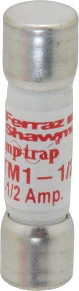 Ferraz Shawmut - 600 VAC/VDC, 1.5 Amp, Fast-Acting General Purpose Fuse - Clip Mount, 1-1/2" OAL, 100 at AC/DC kA Rating, 13/32" Diam - Industrial Tool & Supply