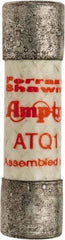 Ferraz Shawmut - 500 VAC, 1.13 Amp, Time Delay General Purpose Fuse - Clip Mount, 1-1/2" OAL, 10 at AC kA Rating, 13/32" Diam - Industrial Tool & Supply