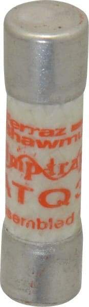 Ferraz Shawmut - 500 VAC, 3 Amp, Time Delay Midget Fuse - Clip Mount, 1-1/2" OAL, 10 at AC kA Rating, 13/32" Diam - Industrial Tool & Supply
