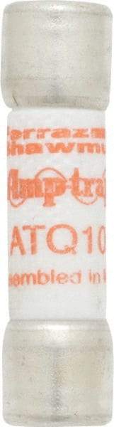 Ferraz Shawmut - 500 VAC, 10 Amp, Time Delay General Purpose Fuse - Clip Mount, 1-1/2" OAL, 10 at AC kA Rating, 13/32" Diam - Industrial Tool & Supply