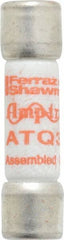 Ferraz Shawmut - 500 VAC, 30 Amp, Time Delay General Purpose Fuse - Clip Mount, 1-1/2" OAL, 10 at AC kA Rating, 13/32" Diam - Industrial Tool & Supply