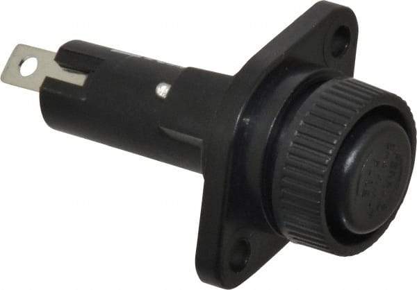 Ferraz Shawmut - 1 Pole, 600 VAC/VDC, 30 Amp, Panel Mount Fuse Holder - Compatible with CC Class, 1-1/2 Inch Long x 0.95 Inch Wide and 13/32 Inch Diameter Fuse - Industrial Tool & Supply