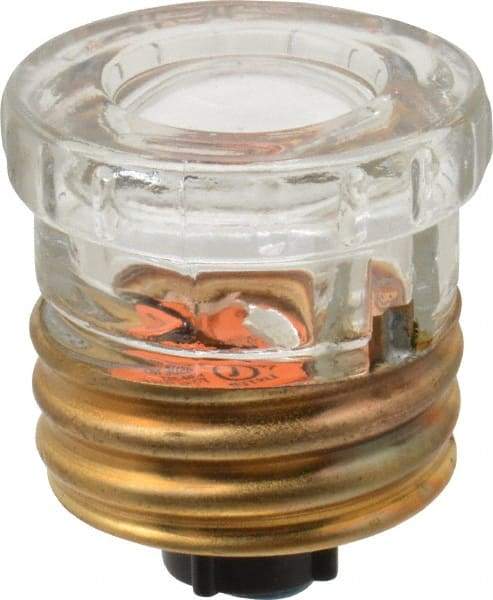 Ferraz Shawmut - 125 VAC, 20 Amp, Time Delay Plug Fuse - Screw Mount Mount, 1.29" OAL, 10 at AC kA Rating, 1-1/8" Diam - Industrial Tool & Supply