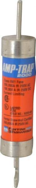 Ferraz Shawmut - 250 VAC/VDC, 100 Amp, Time Delay General Purpose Fuse - Clip Mount, 5-7/8" OAL, 100 at DC, 200 at AC kA Rating, 1-1/16" Diam - Industrial Tool & Supply