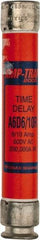 Ferraz Shawmut - 600 VAC/VDC, 0.6 Amp, Time Delay General Purpose Fuse - Clip Mount, 127mm OAL, 100 at DC, 200 at AC kA Rating, 13/16" Diam - Industrial Tool & Supply