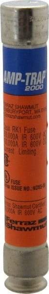 Ferraz Shawmut - 600 VAC/VDC, 3.2 Amp, Time Delay General Purpose Fuse - Clip Mount, 127mm OAL, 100 at DC, 200 at AC kA Rating, 13/16" Diam - Industrial Tool & Supply