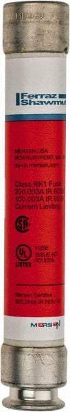 Ferraz Shawmut - 600 VAC/VDC, 5.6 Amp, Time Delay General Purpose Fuse - Clip Mount, 127mm OAL, 100 at DC, 200 at AC kA Rating, 13/16" Diam - Industrial Tool & Supply