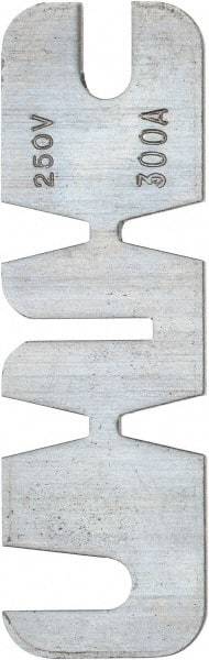 Ferraz Shawmut - 250 VAC, 300 Amp, Fast-Acting Renewable Fuse - Fuse Holder Mount, 8-5/8" OAL, 10 at AC kA Rating, 2-1/16" Diam - Industrial Tool & Supply