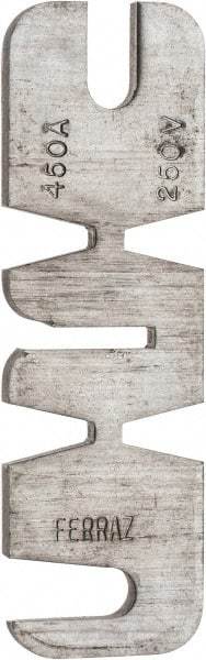 Ferraz Shawmut - 250 VAC, 450 Amp, Fast-Acting Renewable Fuse - Fuse Holder Mount, 10-3/8" OAL, 10 at AC kA Rating, 2-9/16" Diam - Industrial Tool & Supply