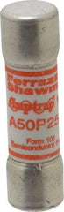 Ferraz Shawmut - 450 VDC, 500 VAC, 25 Amp, Fast-Acting Semiconductor/High Speed Fuse - Clip Mount, 50.8mm OAL, 100 at AC, 79 at DC kA Rating, 9/16" Diam - Industrial Tool & Supply