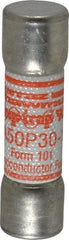 Ferraz Shawmut - 450 VDC, 500 VAC, 30 Amp, Fast-Acting Semiconductor/High Speed Fuse - Clip Mount, 50.8mm OAL, 100 at AC, 79 at DC kA Rating, 9/16" Diam - Industrial Tool & Supply