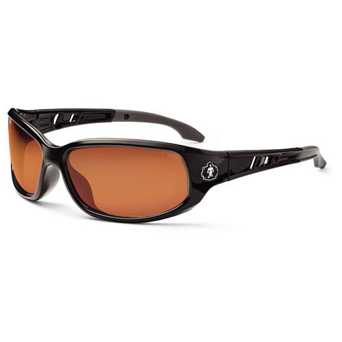 Valkyrie Copper Lens Black Safety Glasses - Industrial Tool & Supply
