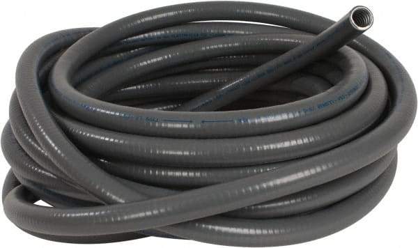 Made in USA - 1/2" Trade Size, 50' Long, Flexible Liquidtight Conduit - Steel - Industrial Tool & Supply