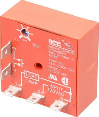 NCC - 5 Pin, Time Delay Relay - 1 at Resistive or Inductive Load Contact Amp, 120 VAC, On Board Trimpot - Industrial Tool & Supply
