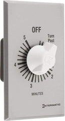 Intermatic - 5 min Indoor Analog Spring-wound Mechanical Timer - 125 VAC, - Industrial Tool & Supply