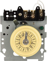 Intermatic - 24 hr Mechanism Only Analog Electromechanical Timer Switch - 12 On/Off per Day, 120 VAC, 60 Hz, - Industrial Tool & Supply