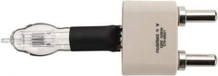 Philips - 1,000 Watt, 120 Volt, Halogen Miniature & Specialty T10 Lamp - Mogul Bi-Post Base, 750 to 1599 Equivalent Range, Neutral (3,000 to 3,699), 7-3/4" OAL - Industrial Tool & Supply