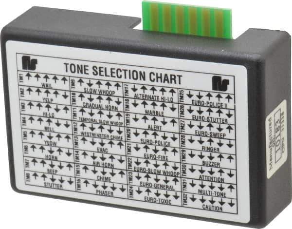Federal Signal Corp - Public Address & Intercom Accessories Type: SelecTone Universal Tone Module Impedance (Vrms): 25 or 70 - Industrial Tool & Supply