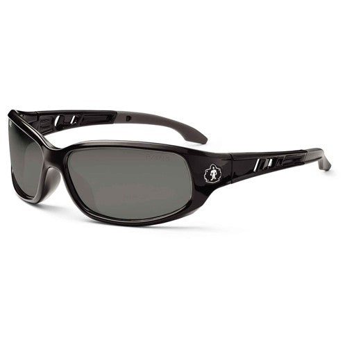 Valkyrie Smoke Lens Black Safety Glasses - Industrial Tool & Supply
