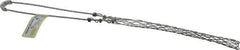 Hubbell Wiring Device-Kellems - 0.85 to 1 Inch Cable Diameter, Galvanized Steel, Single Loop Support Grip - 16 Inch Long, 1,400 Lb. Breaking Strength, 8 Inch Mesh Length - Industrial Tool & Supply
