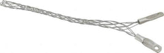 Hubbell Wiring Device-Kellems - 14.2 to 18.5mm Capacity, General, Straight Strain Relief Cord Grip - 6" Long, Galvanized Steel - Industrial Tool & Supply