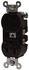 Hubbell Wiring Device-Kellems - Straight Blade Receptacles   Receptacle Type: Duplex Receptacle    Grade: Specification - Industrial Tool & Supply