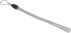 Hubbell Wiring Device-Kellems - Flexible Eye, Single Weave Mesh, Steel Wire Pulling Grip - 10" Mesh, 0.63 to 0.74" Cable Diam - Industrial Tool & Supply