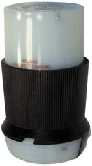 Hubbell Wiring Device-Kellems - 277/480 VAC, 30 Amp, L22-30R Configuration, Industrial Grade, Self Grounding Connector - 3 Phase, 4 Poles, IP20, 0.35 to 1.15 Inch Cord Diameter - Industrial Tool & Supply