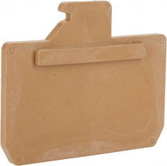 ACI - Terminal Block End Cover - Use with Terminal Blocks - Industrial Tool & Supply