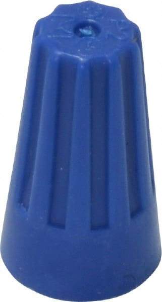 3M - 3, 20 to 3, 16 AWG, 300 Volt, Fire Resistant, Standard Twist on Wire Connector - Blue, 221°F - Industrial Tool & Supply