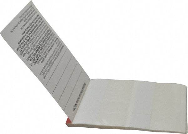 3M - 120 Label, 3/4 Inch Long x 1-3/4 Inch Wide, Write On Book - White Background, Self Laminated - Industrial Tool & Supply