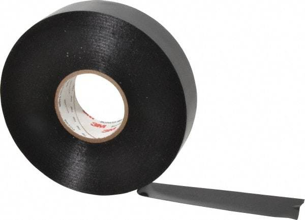 3M - 1" x 100', Black Vinyl Electrical Tape - Series 50, 10 mil Thick, 20 Lb./Inch Tensile Strength - Industrial Tool & Supply