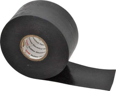 3M - 1-1/2" x 15', Black Rubber Electrical Tape - Series 2242, 30 mil Thick, 750 V/mil Dielectric Strength, 7.5 Lb./Inch Tensile Strength - Industrial Tool & Supply