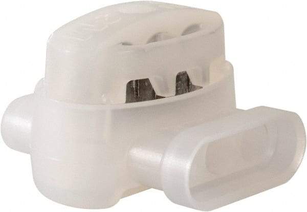 3M - 22 to 14 AWG, White, IDC, Pigtail Quick Splice Connector - 2 to 3 Wires - Industrial Tool & Supply