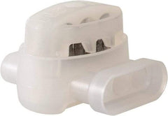 3M - 22 to 14 AWG, White, IDC, Pigtail Quick Splice Connector - 2 to 3 Wires - Industrial Tool & Supply