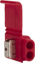 3M - 22 to 16 AWG, Red, IDC, Pigtail Quick Splice Connector - 2 to 3 Wires - Industrial Tool & Supply