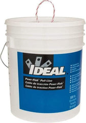 Ideal - 2,200 Ft. Long, Polyline Pulling Line - 500 Lb. Breaking Strength - Industrial Tool & Supply