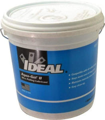 Ideal - 1 Gallon Pail, Blue Wire Pulling Lubricant Gel - 28 to 180°F, RoHS Compliant, UL Listed - Industrial Tool & Supply