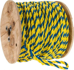 Ideal - 600 Ft. Long, 466 Lb. Load, Polypropylene Rope - 1/2 Inch Diameter, 3,780 Lb. Breaking Strength - Industrial Tool & Supply