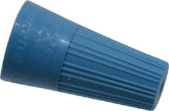 Thomas & Betts - 3, 20 to 3, 16 AWG, 300 Volt, Corrosion Resistant, Standard Twist on Wire Connector - Blue - Industrial Tool & Supply
