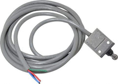 Omron - SPDT, 4NO/2NC, 250 VAC, 30 VDC, Prewired Terminal, Roller Plunger Actuator, General Purpose Limit Switch - 3, 4, 13 NEMA Rating, IP67 IPR Rating, Panel Mount, 17.65 N Operating Force - Industrial Tool & Supply