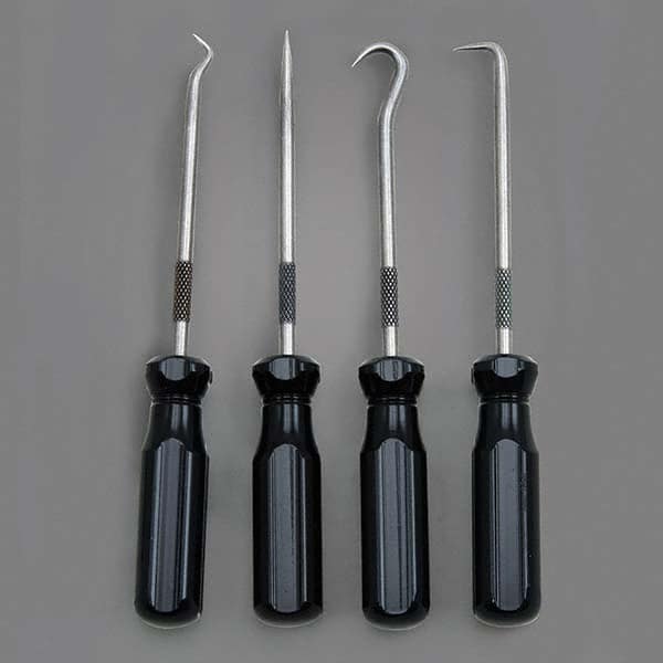 Ullman Devices - Scribe & Probe Sets Type: Hook & Pick Set Number of Pieces: 4 - Industrial Tool & Supply