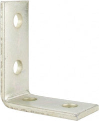 Thomas & Betts - Zinc Dichromate Steel 90° Strut Fitting - Industrial Tool & Supply
