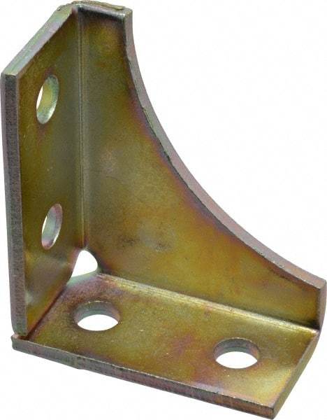 Thomas & Betts - Zinc Dichromate Steel 90° Strut Fitting - Used with Joining Metal Framing Channel & Strut - Industrial Tool & Supply