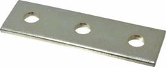 Thomas & Betts - Zinc Dichromate Steel Flat Plate Strut Fitting - Used with Joining Metal Framing Channel & Strut - Industrial Tool & Supply