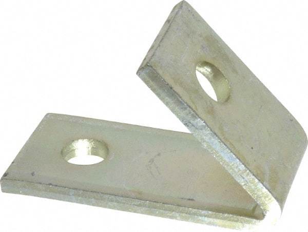 Thomas & Betts - Zinc Dichromate Steel 45° Channel, Strut Fitting - Used with Joining Metal Framing Channel & Strut - Industrial Tool & Supply