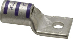 Thomas & Betts - 4/0 AWG Noninsulated Compression Connection Square Ring Terminal - 5/16" Stud, 2.13" OAL x 1.03" Wide, Tin Plated Copper Contact - Industrial Tool & Supply
