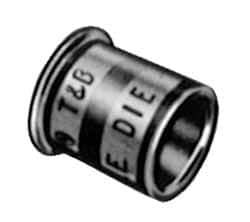 Thomas & Betts - 12 to 8 (Solid) & 8 to 2 (Strand) AWG Bullet Connector - Green Insulation - Industrial Tool & Supply